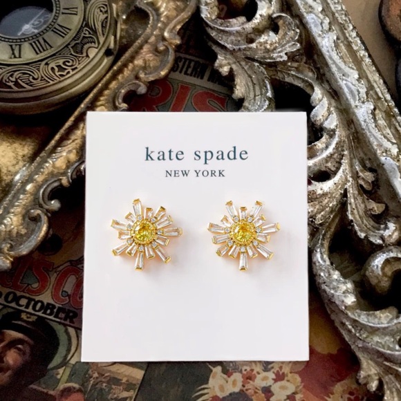 KATE SPADE • Sunny Crystal Earrings - Picture 3 of 4